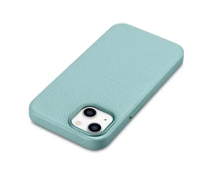 iCarer Litchi Premium Leather Apple iPhone 14 Magnetic Leather with MagSafe dėklas telefonui žalios spalvos (WMI14220709-GN)