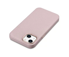 iCarer Litchi Premium Leather Apple iPhone 14 Plus Magnetic Leather with MagSafe dėklas telefonui rožinės spalvos (WMI14220711-PK)