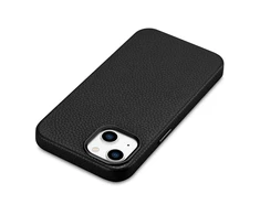 iCarer Litchi Premium Leather Apple iPhone 14 Magnetic Leather with MagSafe dėklas telefonui juodos spalvos (WMI14220709-BK)