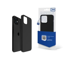 3mk silikoninis Apple iPhone 12 mini - dėklas telefonui juodos spalvos