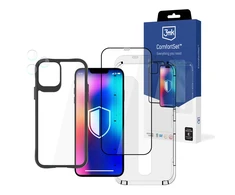 Dėklas 3MK COMFORT SET 4IN1 IPHONE 12 PRO 6.1" 4IN1 APSAUGINIŲ PRIEDŲ RINKINYS