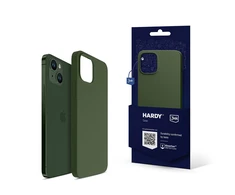 Dėklas 3Mk apsauga 3mk Hardy silikoninis MagCase iPhone 15 Plus - žalias