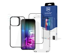 Dėklas Apple iPhone 15 Pro Max – 3mk komforto rinkinys 4 viename