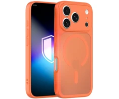 Dėklas 3mk Apple iPhone 17 Pro Max/ 18 Pro Max - 3mk Misty MagCase Oranžinis