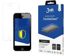 3MK FlexibleGlass ekrano apsauga, Apple, iPhone 5S, hibridinis stiklas, skaidrus