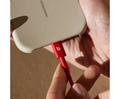 Apple MDGF4ZM/A Beats duomenų perdavimo ir įkrovimo kabelis | USB-C į USB-C | 1,5 m | raudonas