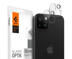 Spigen Glass tR Optik 2 Pack, crystal clear – Apple iPhone 15/15 Plus/14/14 Plus