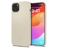 Spigen Thin Fit dėklas skirtas Apple iPhone 15 Plus,  spalva - Mute Beige