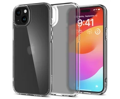 Spigen Ultra Hybrid Matte dėklas skirtas Apple iPhone 15 Plus, spalva - Frost Clear