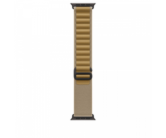 Apple 49mm Tan Alpine Loop – vidutinė – juodo titano apdaila