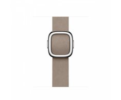 Apple dirželis w kolorze beżu su klamra nowoczesna laikrodžio korpusui 41 mm - dydis L