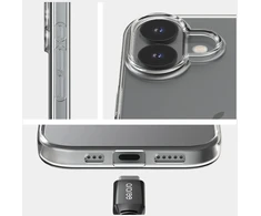 Dėklas Araree A Fit for iPhone 17 Pro Max skaidrus