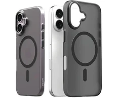 Araree etui Aero Frame iPhone 16 6.1"przeźroczysty-juoda/clear juodas AR20-02119A