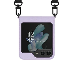 Dėklas Araree Canvas Diary Case Sam Z Flip5 F731 violetinė AR10-01778C