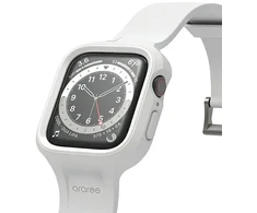 Araree etui su paskiem Duple Pro AppleWatch 40/41mm balta/baltas AR70-01867B