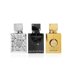 Armaf Club de Nuit A Collector's Pride Perfume rinkinys vyrams (Perfume Club de Nuit Sillage 30 ml + Perfume Club de Nuit Intense Man 30 ml + Perfume Club de Nuit Milestone 30 ml)