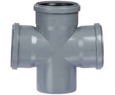 Armakan Kryžminė kanalizacijos jungtis PP 110x110x110/90 Pilka