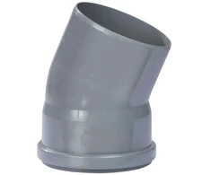 Armakan Kanalizacijos alkūnė 110mm 22° Pilka