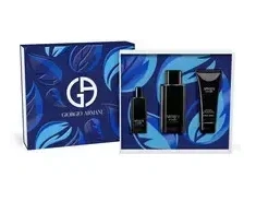 Armani Code for Men dovanų rinkinys: EDT 125 ml, dušo gelis 75 ml ir miniatiūrinis EDT 15 ml