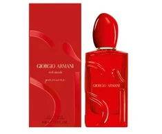 Giorgio Armani Sì Passione Raudona Musk EDP parfumuotas vanduo moterims, 100 ml