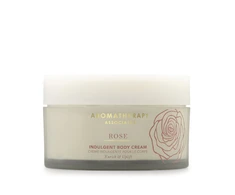 „Aromatherapy Associates“, rožių, natūralūs eteriniai aliejai, drėkinamasis kūno kremas, 200 ml *Testuojamasis buteliukas