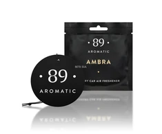 Aromatic 89 Kabinamas popierinis oro gaiviklis Ambra (santalo, muskuso ir gvajakmedžio kvapo)