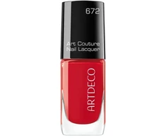 ArtDeco Art Couture Vegan High-Gloss &amp; Vinyl Effect Nagų lakas 672 Flame, 10 ml