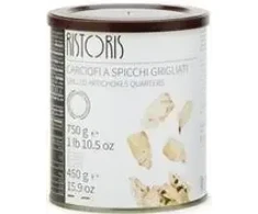 Kepti artišokų ketvirčiai RISTORIS, 750g/450 g