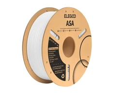 ASA ELEGOO Filament balta