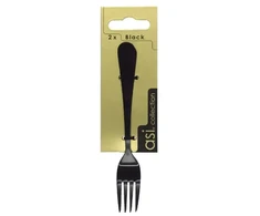 Asi Collection Cake forks 2pcs. Juodas 1,5mm