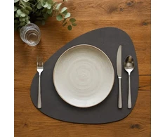Asi Collection PVC placemat in anthracite color