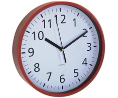 Asi Collection Wall clock Ø25,5cm red
