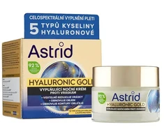 Astrid Pilninamasis naktinis kremas nuo raukšlių su aukso baltymais Hyaluronic Gold (Kreminis) 50 ml