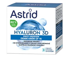 Astrid Dieninis veido kremas nuo raukšlių SPF 15 su hialurono 3D, 50 ml