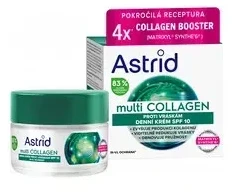Astrid Dieninis kremas nuo raukšlių ir elastingumą atkuriantis SPF 10 Multi Collagen (kremas) 50 ml