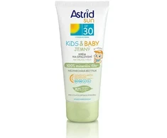 Astrid Sun Kids &amp; Baby Soft Face and Body Kreminis Sun Losjonas kūnui vaikams, 100 ml
