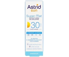 Astrid Apsauginis kremas nuo saulės SPF 30 Super Mat 50 ml