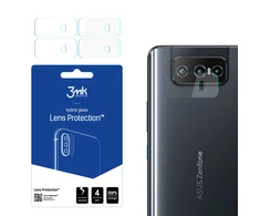 HYBRID GLASS 3MK FLEXIBLE GLASS LENS ASUS ZENFON 8 FLIP 5G CAMERA 4 PCS.