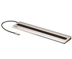 Aten | USB-C kelių prievadų dokas su maitinimo perėjimu | UH3237 | Ethernet LAN (RJ-45) jungtys 1 | VGA (D-Sub) jungtys kiekis 1 | USB 3.0 (3.1 Gen 1) Type-C jungtys kiekis 1 | USB 2.0 jungtys kiekis 2 | HDMI jungtys 2 kiekis