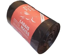 Atkritumu maisi LABAIS MAISS LDPE, 35l, melni, 52x72cm, 33mk, 30gab
