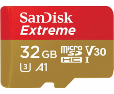 Atminties kortelė Tab SanDisk Ekstremalus mikroSDXC 32 GB klasė 10 UHLS- / U3 A2 V30 (SDSQXAF- 032G- GN6GN)