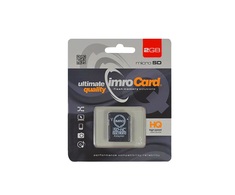 Micro SD atminties kortelė 2GB Imro + adp