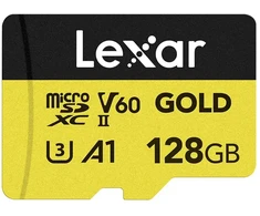 Atminties kortelė Lexar GOLD Micro SDXC 128GB