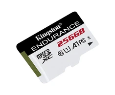 Atminties kortelė Micro SD 256GB Kingston 95/45MB/s C Endurance