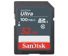 „SanDisk“ 32 GB SDHC Ultra 100 MB/s atminties kortelė