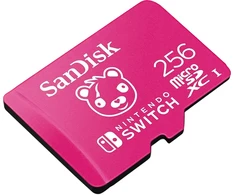 Atminties kortelė SANDISK Nintendo MicroSD UHS I kortelė – Fortnite leidimas, „Cuddle Team“, 256 GB