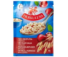 Ātri pagatavojamās putras HERKULESS ar ķiršu gabaliņiem, 35 g