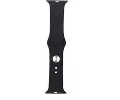 Audi Geometrinio rašto išmanaus laikrodžio dirželis, skirtas Apple Watch (40/41/42 mm) | Silikonas | juodas