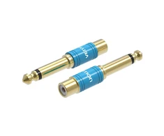 Vention audio adapteris 6.35mm - RCA - Mėlynas