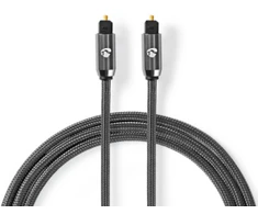Kabelis Nedis Toslink - Toslink 5m pilka (CATB25000GY50)